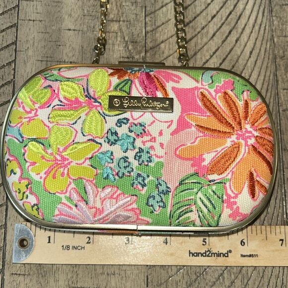 Rare Lily Pulitzer for Target 🎯 🌺 Resort Hard Shell 🐚 Crossbody Clutch Purse - Picture 6 of 17